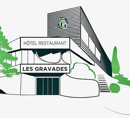 Logis Hotel Les Gravades Ussel Ussel  Eksteriør billede